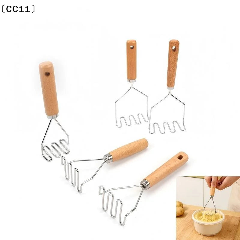 Mud Press Masher Puree Juice Maker Baby Food Supplement Stainless Qme