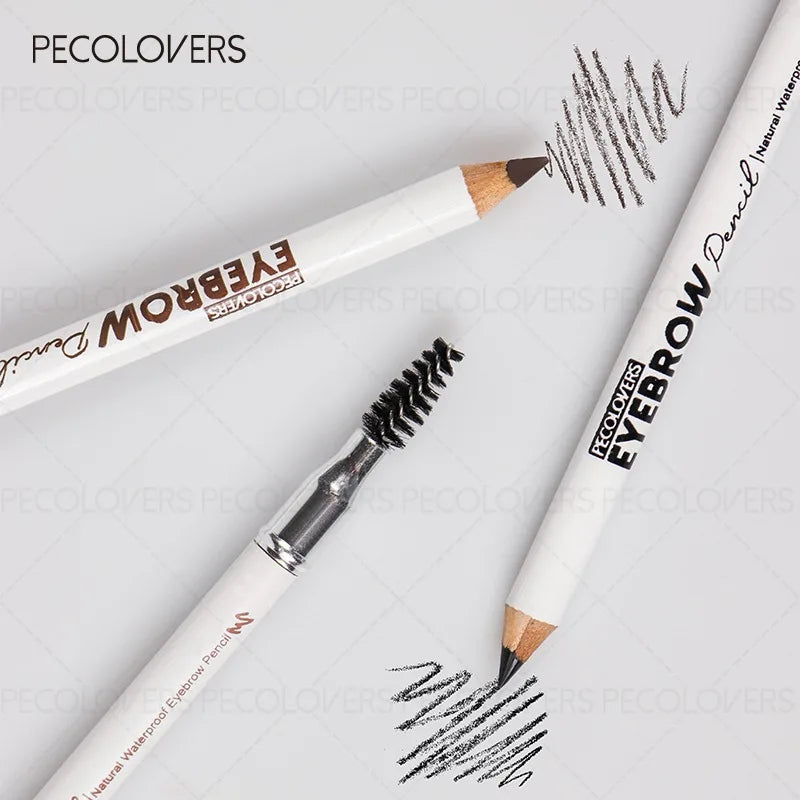 Eyebrow Pencil Fill Gaps Waterproof Sweatproof Long-lasting Qme