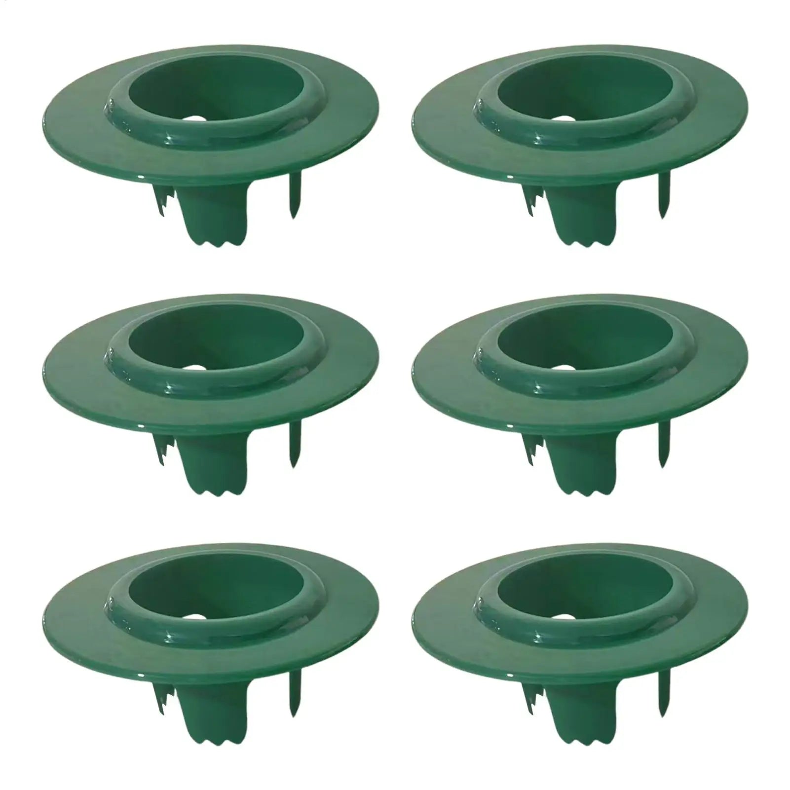 6pcs Sprinkler Guard Secure Fit Adjustable Depth Sprinkler Spray Guard For Lawn Yard Garden Backyard Porch Farm Country Qme