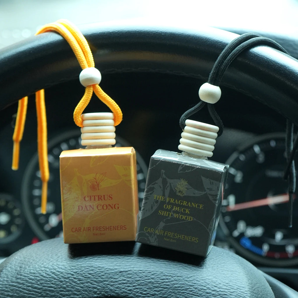 Tea Scented Car Perfume Lasting Fragrance Rope Mounted Alcohol Qme