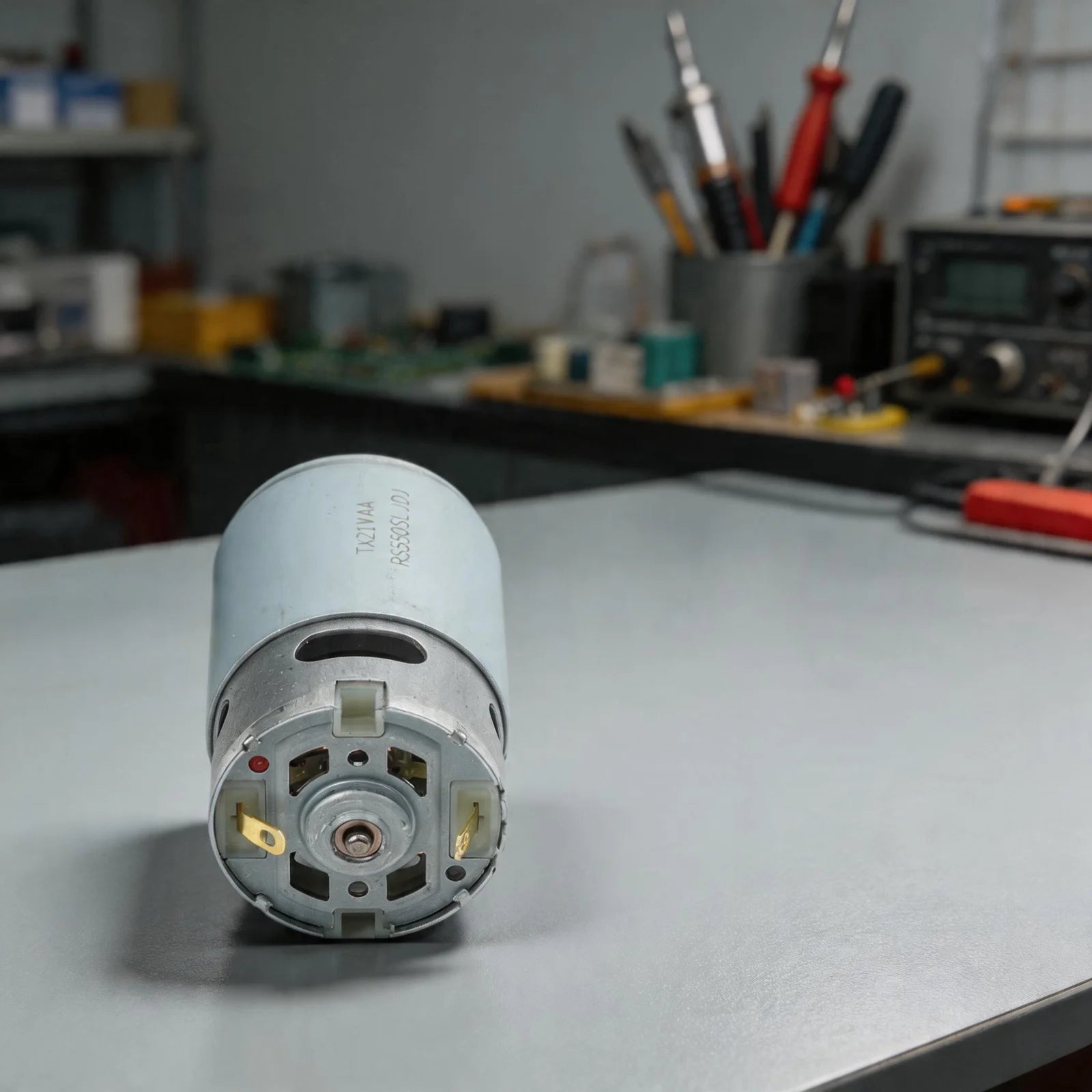 21V 14 Tooth Motor RS550 Motor 25000 RPM For Mini Saw Motor For Electric Chain Saw Chain Saw Saw Motor 02239 Qme
