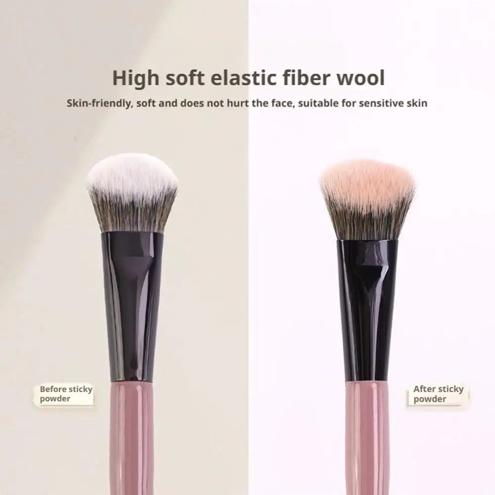Professional Makeup Brush 1 Angled Powder Flawless Application Qme