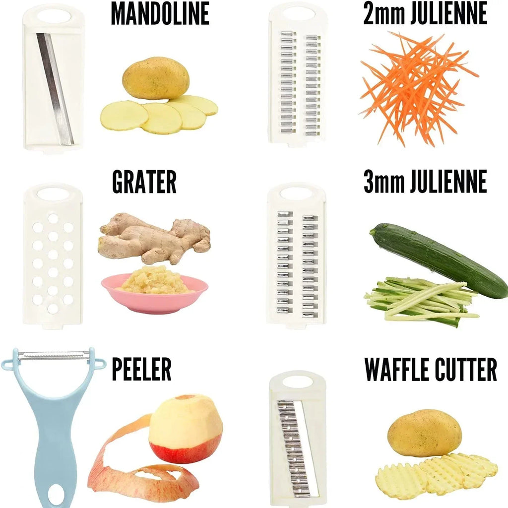 1 Multifunctional Vegetable Fruit Slicer Potato Household Food Qme