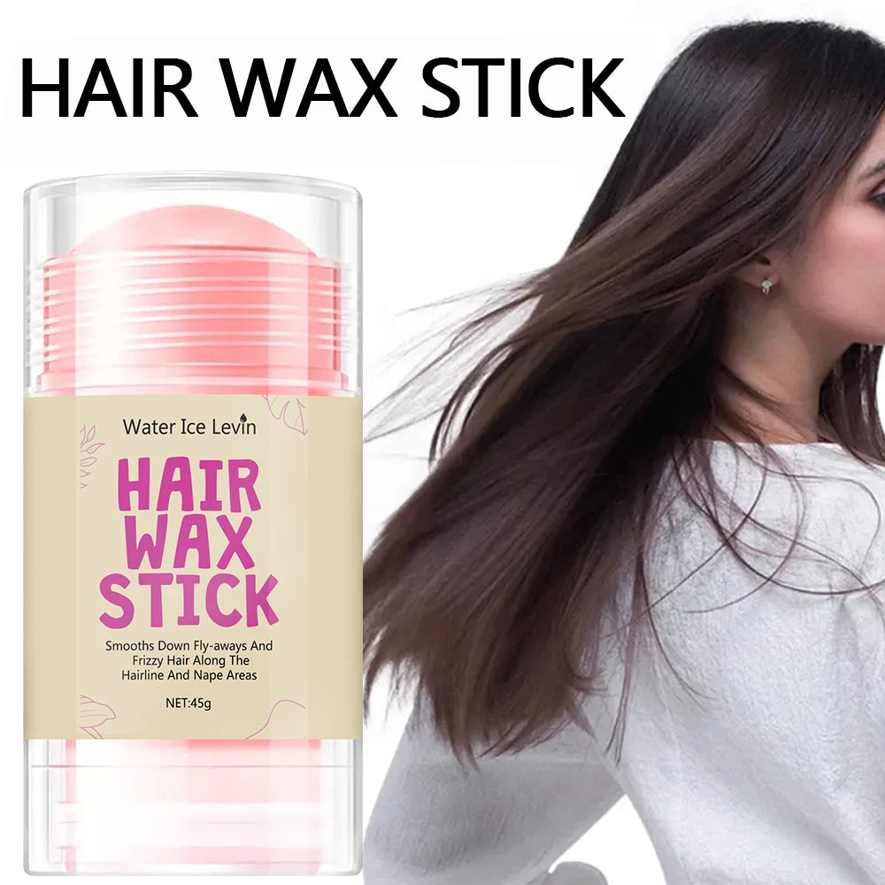 Hair Wax Stick Wig Professional Hair Wax Stick Gel Cream Non-greasy style hair wax stick, broken hair artifact Qme