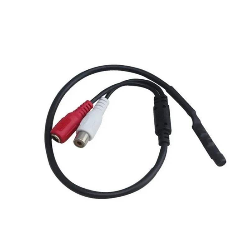 5pcs Mini CCTV Microphone Audio Pickup High Sensitivity DC12V Audio Monitor Sound Listening Device Qme