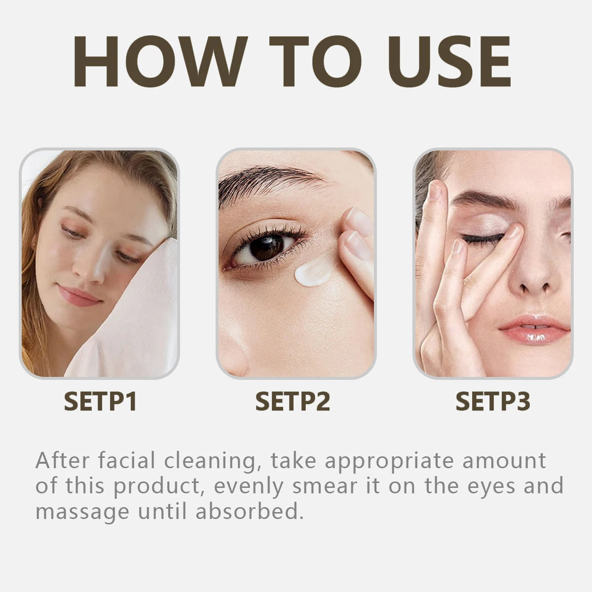 Water Ice Levin Castor Oil Eye Massage Cream 20g | Deep Anti-Wrinkle + Firming Treatment | Banish Bags, Dark Circles & Fine Lin Qme