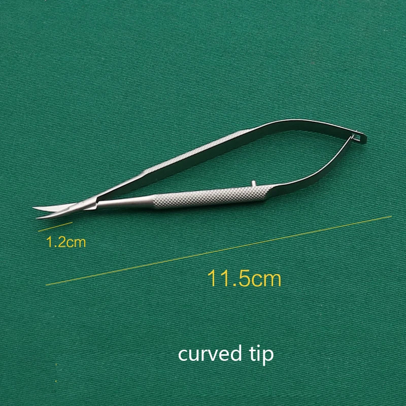 Castroviejo Corneal Scissors Capsule Membrane Titanium Stainles Steel Qme h