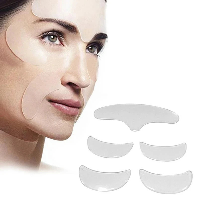 Facial Neck Patch Improve Skin Firmness Anti Wrinkle Stickers Qme