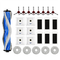 A02F-For ECOVACS DEEBOT Robot Vacuum Cleaner Roller Brush Filters Cloths Side Brushes Dust Bags Robot Vacuum Cleaner Accessory S Qme As shown