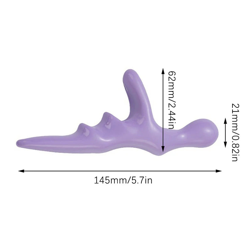 Manual Finger Pressure Massager Deep Tissue Tool Full-body Relaxation Qme