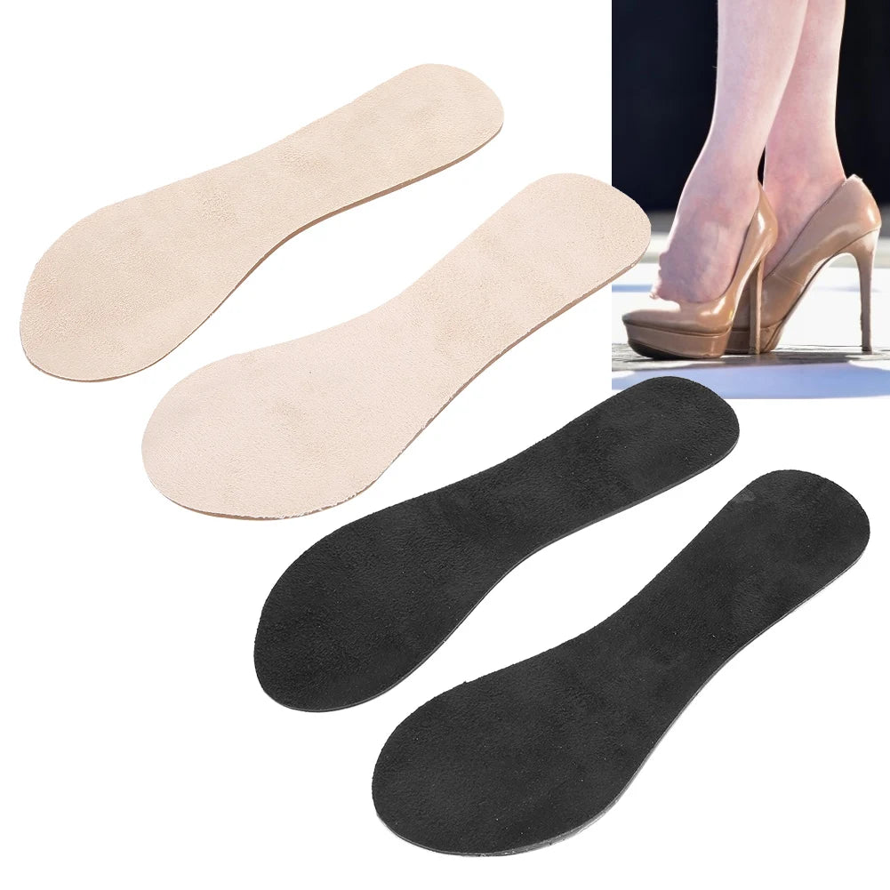 2 Pairs Women High Heeled Shoes Non slip Insoles Elastic Shock Absorption Foot Pad Shock Absorption Insole Foot Pad Women Insole Qme