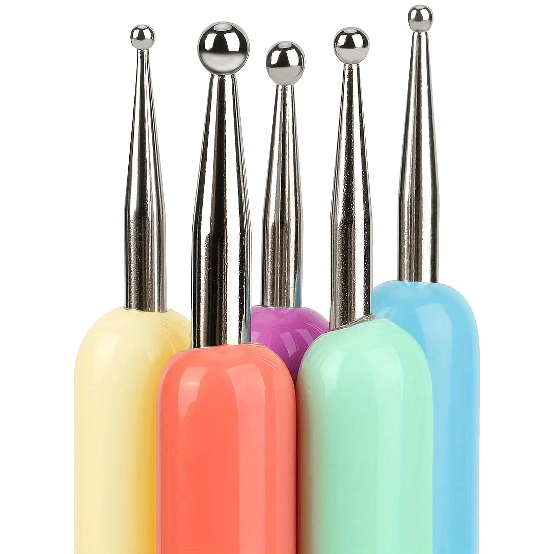 Embossing Stylus, Ball Tip Clay Modeling Tools, Pattern Tracing And Dotting Additions for Pottery, Nail Art, Drawing And Crafts Qme
