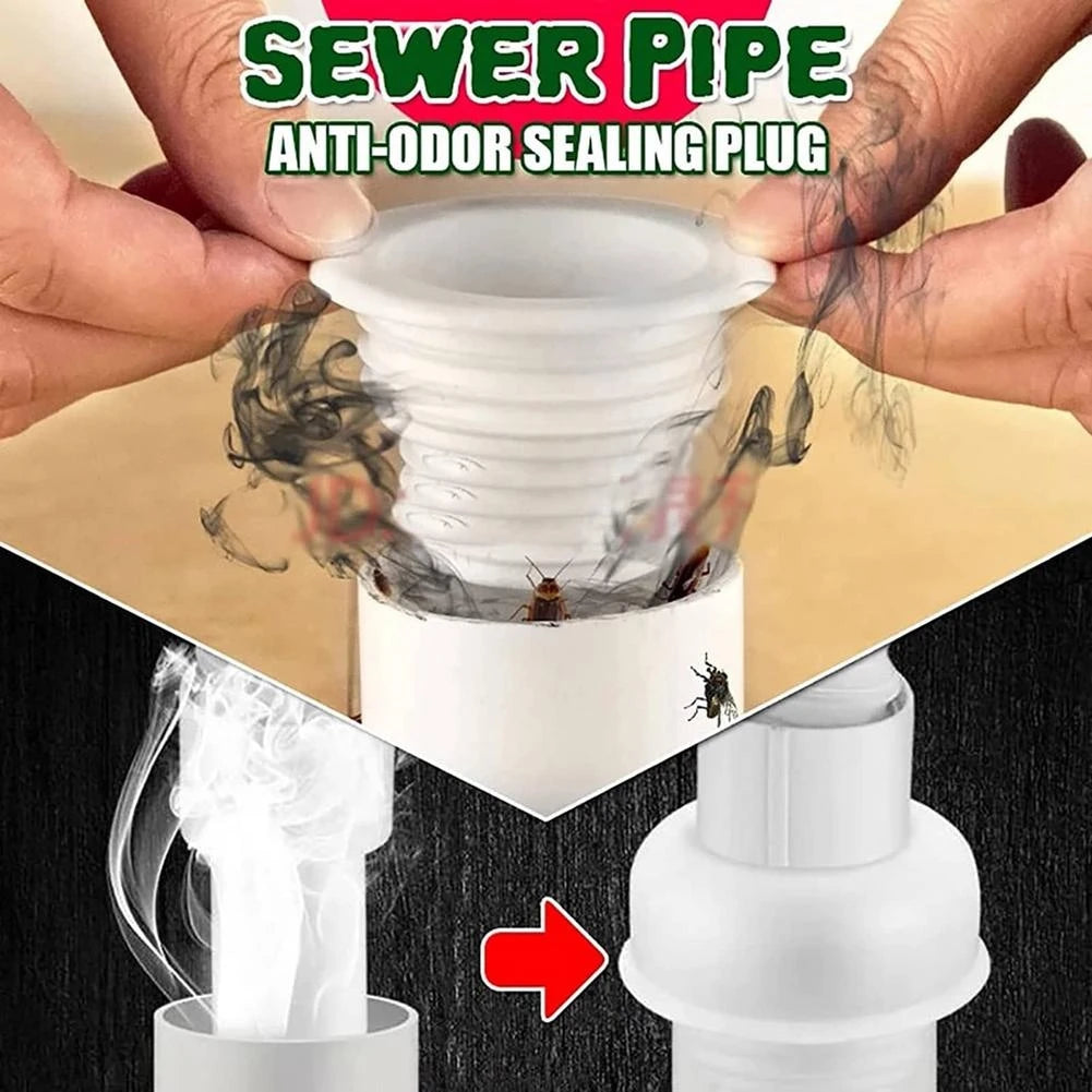 Silicone Anti-odor Floor Drain Cover Shower Drain Sink Sealing Ring 40/50/70mm Toilet Sewer Floor Drain Plug Kitchen Accessories Qme