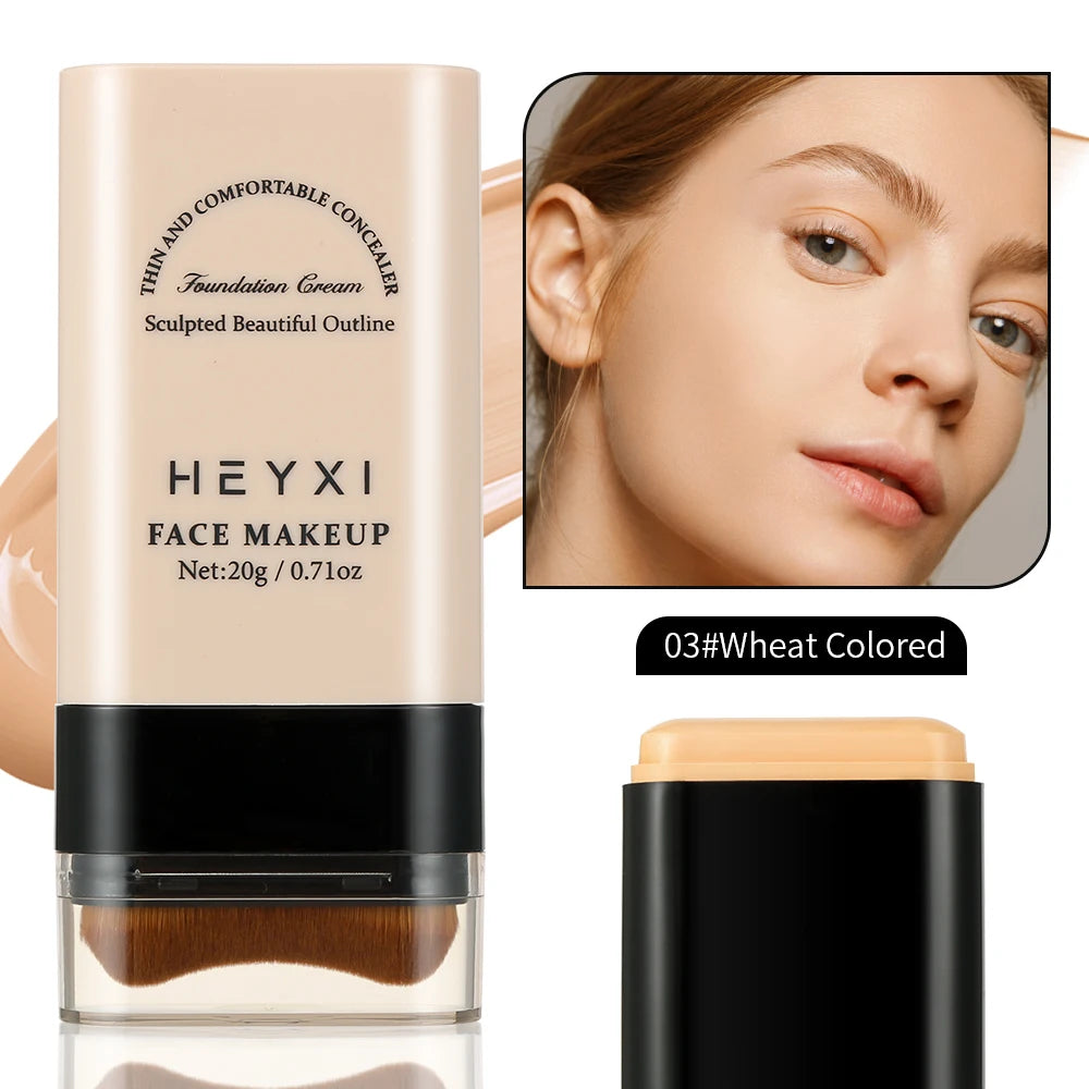 Foundation Make-up Stick Moisturizing Without Drying Long-lasting Qme 03 Wheat Colored