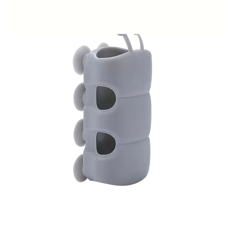 1 Showerhead Holder Non Perforated Suction Cup Bathroom Toilet Qme Light Grey