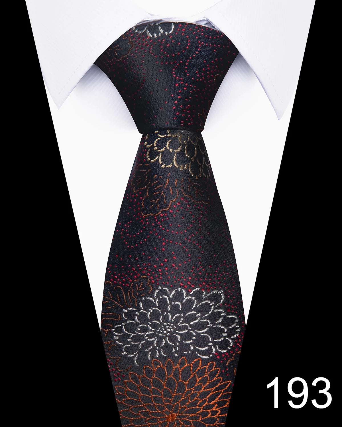 Tie Men Gravatas Grade 100 Silk Neck Hombre Printed Formal Clothing