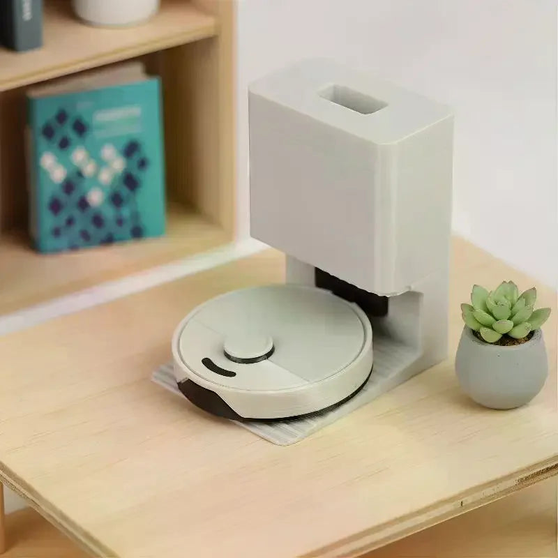 Miniature Sweeper Ornament 1 12 Dollhouse Mini Robot Vacuum Cleaner Qme