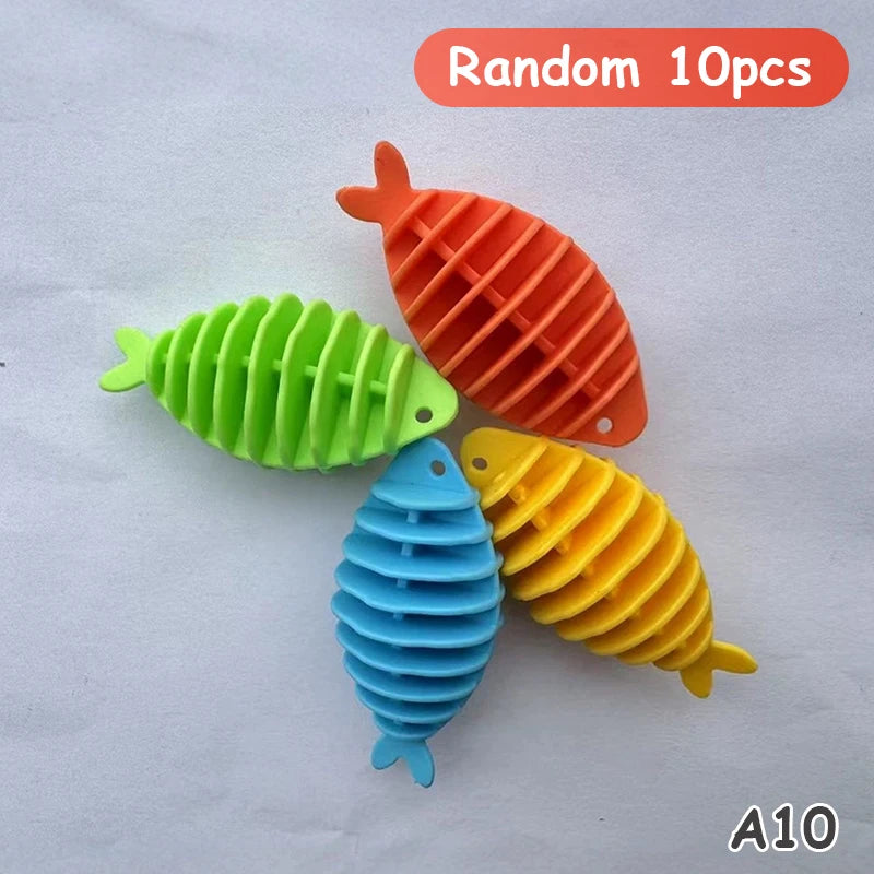 5 10 Little Fish Laundry Balls Prevents Knots Cleaning Suitable Home Qme A10