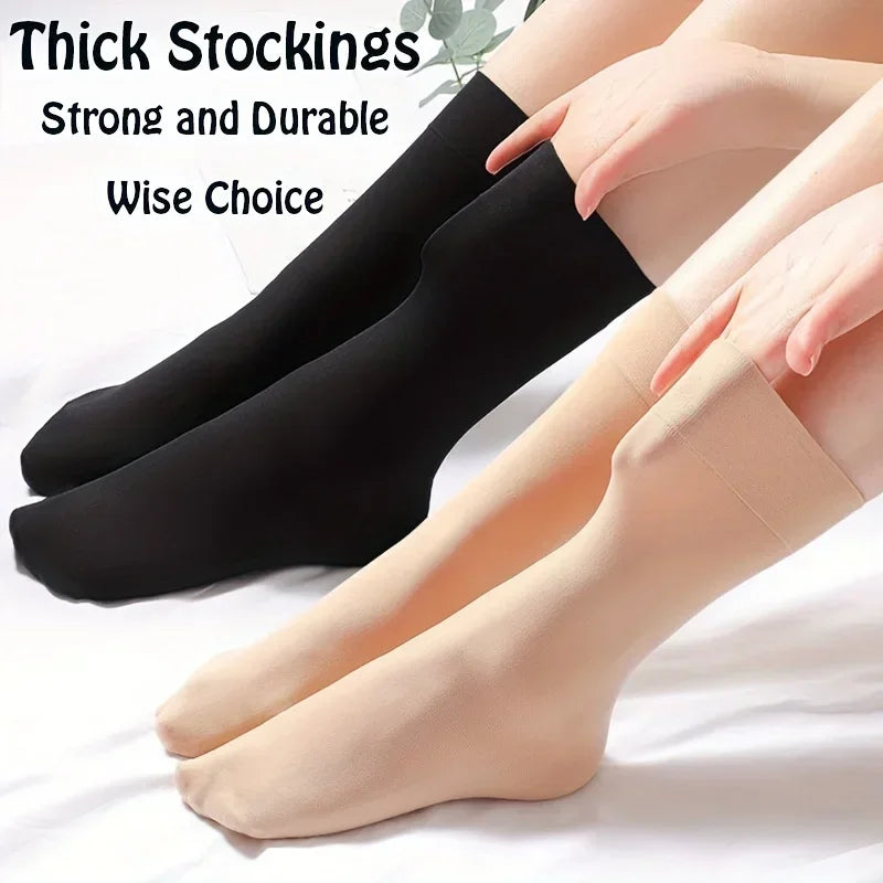 10 20Pairs Solid Crew Comfy Women Socks-breathable Mid-tube Soft Qme