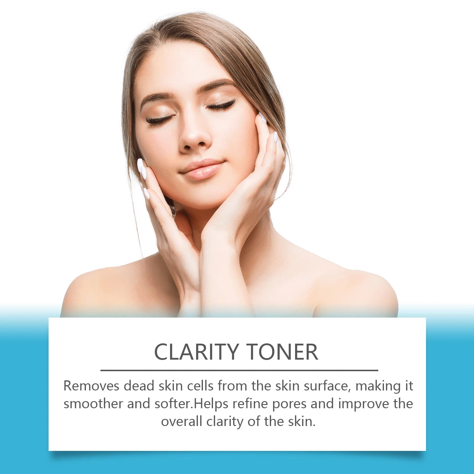 AHA BHA Toner Gentle Exfoliating Toner for Oily Skin Pore Refining Soothing Hydrating Facial Essence Daily Oil Control Skincare Qme