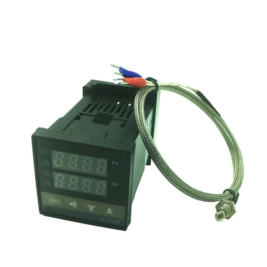 REX-C100 Digital Temperature Controller Thermostat Relay Output K Qme