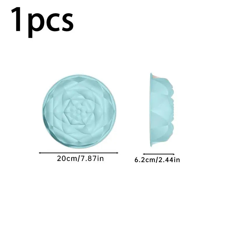 Charlotte Cake Pan Silicone Cheesecake Nonstick Round Baking Mold