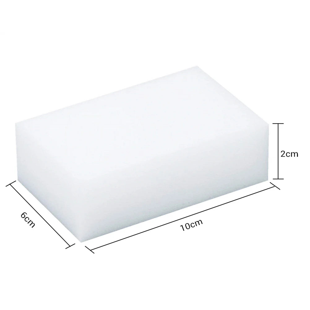 Magic Cleaning Sponge Eraser Melamine Foam Sponge Multi Purpose Stain Remover Scrubber for Kitchen Bathroom Home Cleaning Qme