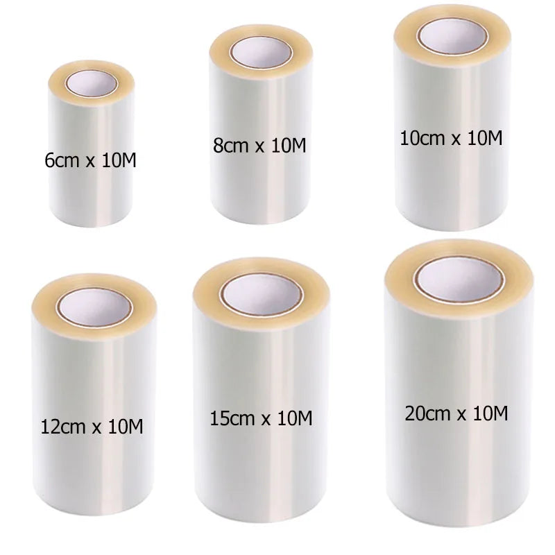 6/8/10/12/15/20cm 10M Acetate Roll Cake Collar Transparent Mousse Cake Surround Film for Chocolate Mousse Cake Decoration Qme
