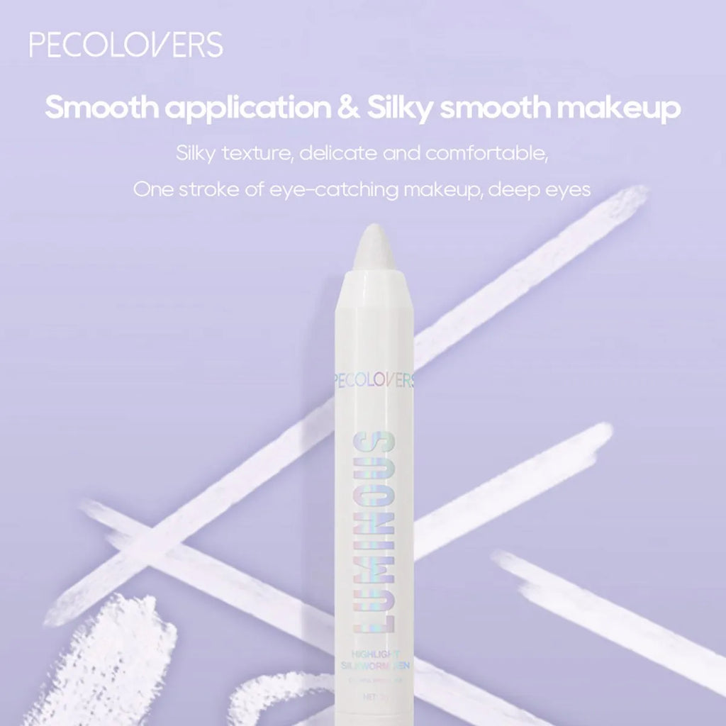 Long-lasting Brightening Highlighter Sparkling Eye Corner Lying Silk Qme