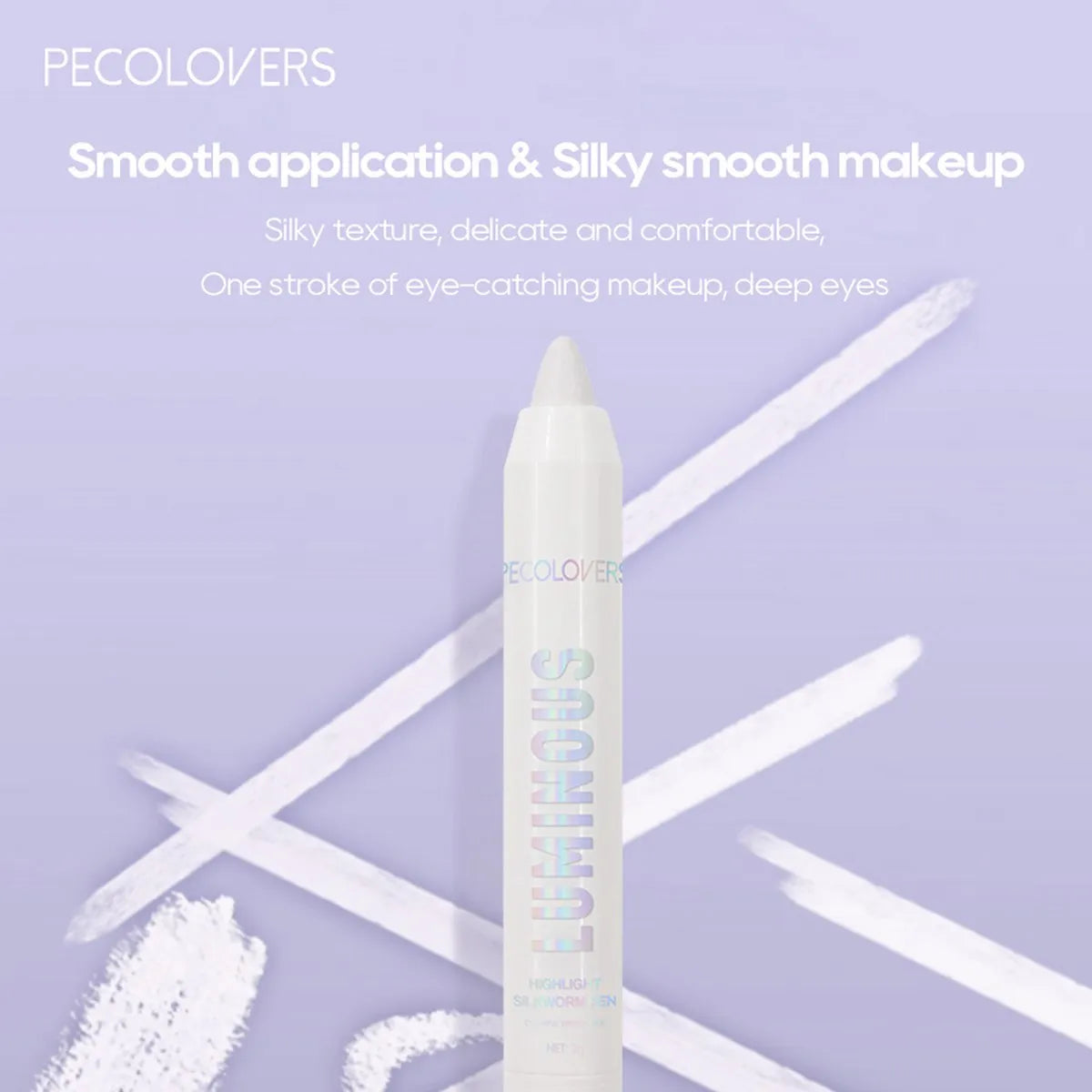 Long-lasting Brightening Highlighter Sparkling Eye Corner Lying Silk Qme