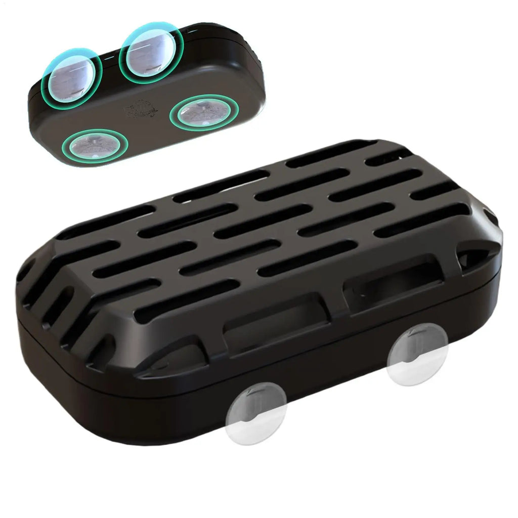 Turtle Poop Catcher Box Suction Cup Reptile Pet Accessories Aquarium Turtle Poop Box for Living Room Hotel Restaurant Apartment Qme