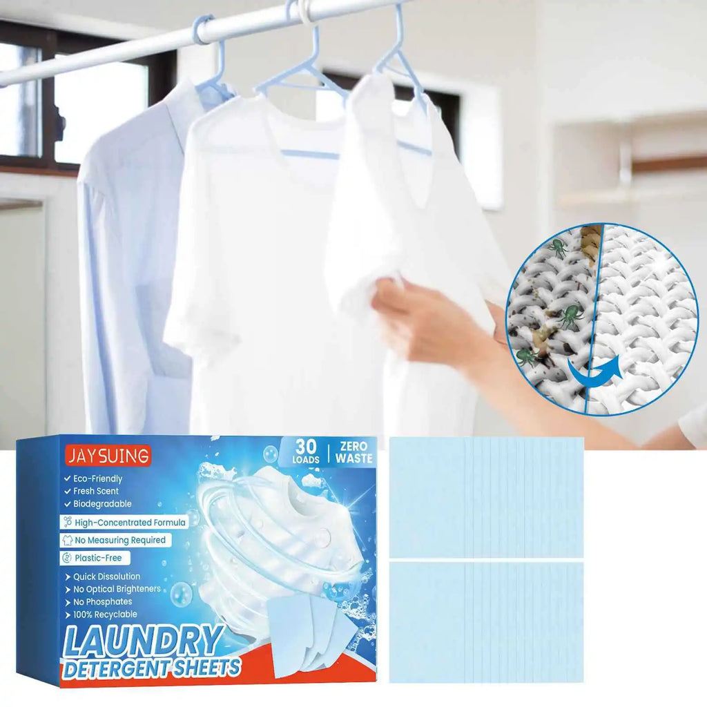 Laundry Tablet Clothing Laundry Soap Bubble Paper Concentrated Washing Powder Detergent Washing Machines Clothes Cleaning Sheets Qme