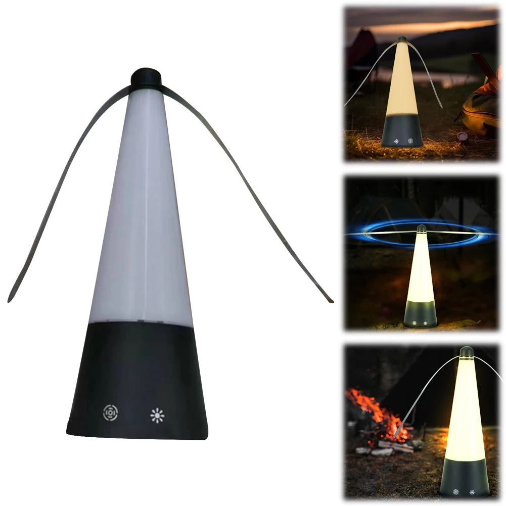 Fly Deterrent with Holographic Blades Table Top Bug Repellent Fan LED Light Fly Swatter Fan for Picnic Restaurant Party Home BBQ Qme