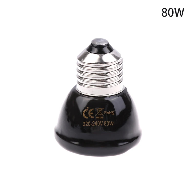 Chickens Tortoise Lizard Reptile Light 20-80W 220-240V Far Infrared Qme 80W