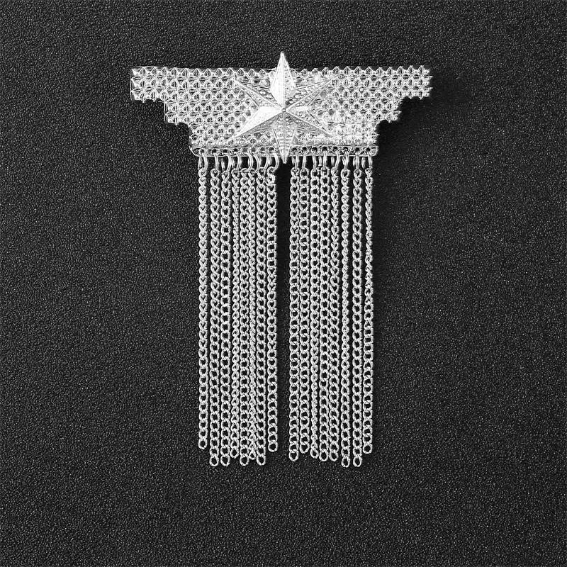 Tassel Brooches For Women Men Pin Party Casual Lapel Pins Accessory Gift Suit Tassel Brooches Jewelry Qme style 11