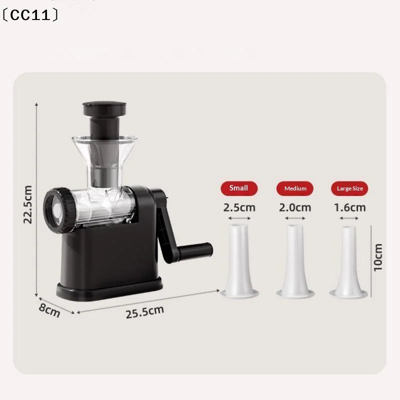 Manual Sausage Stuffing Machine Sausages Stuffer Syringe Gadgets Meat Qme