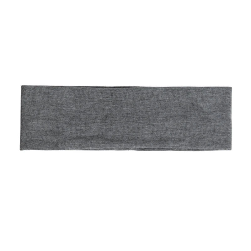 Simple Hairband Elastic Sports Headbands Headdress Quick Dry Workout Qme Dark Grey 36pcs