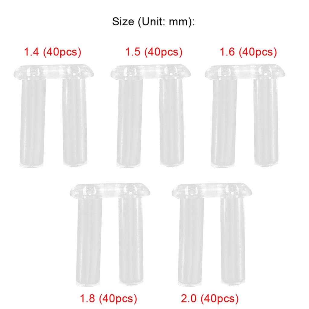 Eyeglasses Accessories Plastic Plug Eyeglasses Buckle Plastic Plug Rimless Eyeglasses Buckle Frame Glasses Equipment Accessories Qme