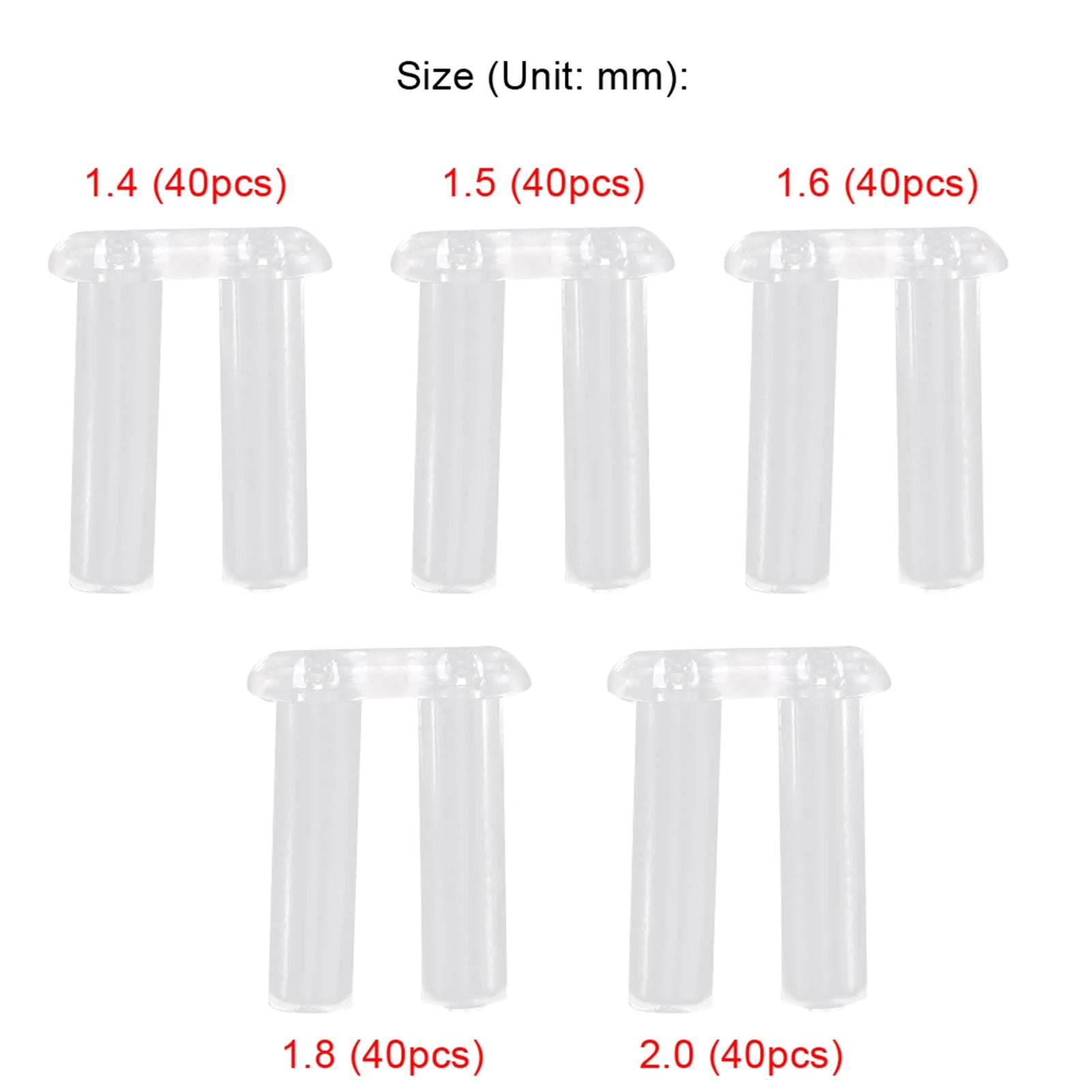 Eyeglasses Accessories Plastic Plug Eyeglasses Buckle Plastic Plug Rimless Eyeglasses Buckle Frame Glasses Equipment Accessories Qme