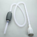 Aquarium Tank Vacuum Siphon Gravel Cleaner Pump Water Change Safe for Fish. Qme 1pc