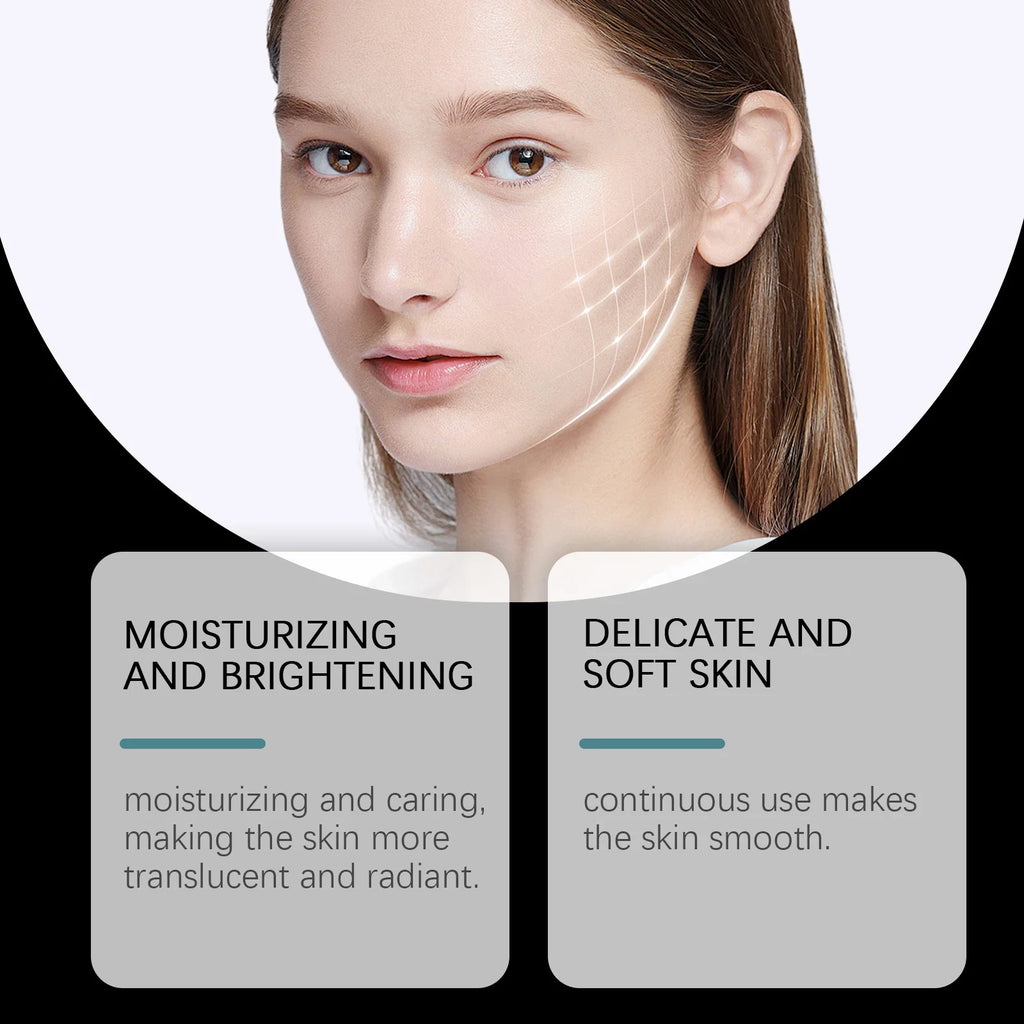 Tightening Facial Serum Moisturizing Anti-Wrinkle Brightening Face Essence Natural Rejuvenating Even Skin Tone Soft Elastic Skin Qme