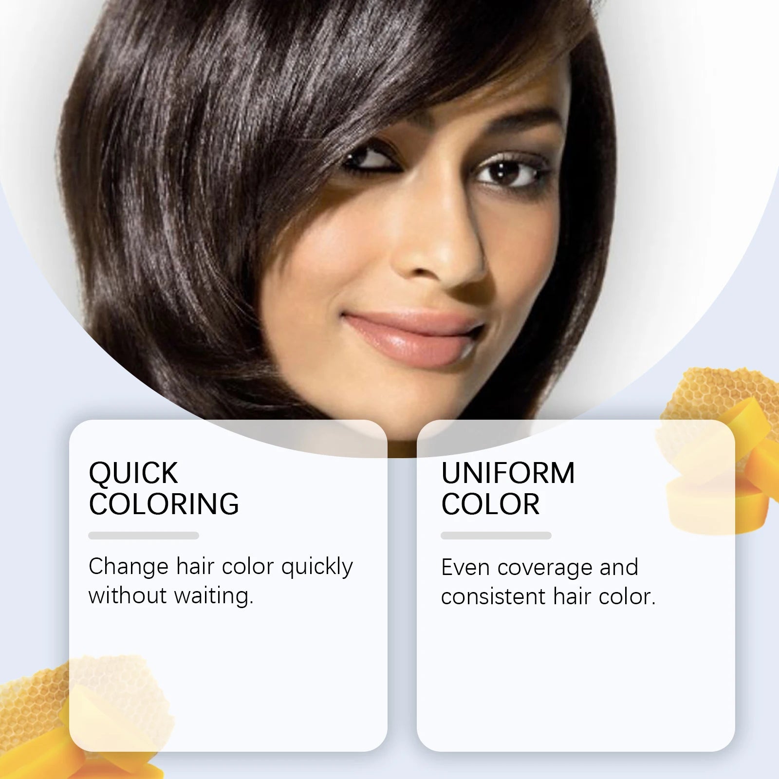 Temporary Hair Dye Fast Remove White Hair Promote Black Hair Coloring Products Anti Rough Frizziness Disposable Hair Color Spray Qme