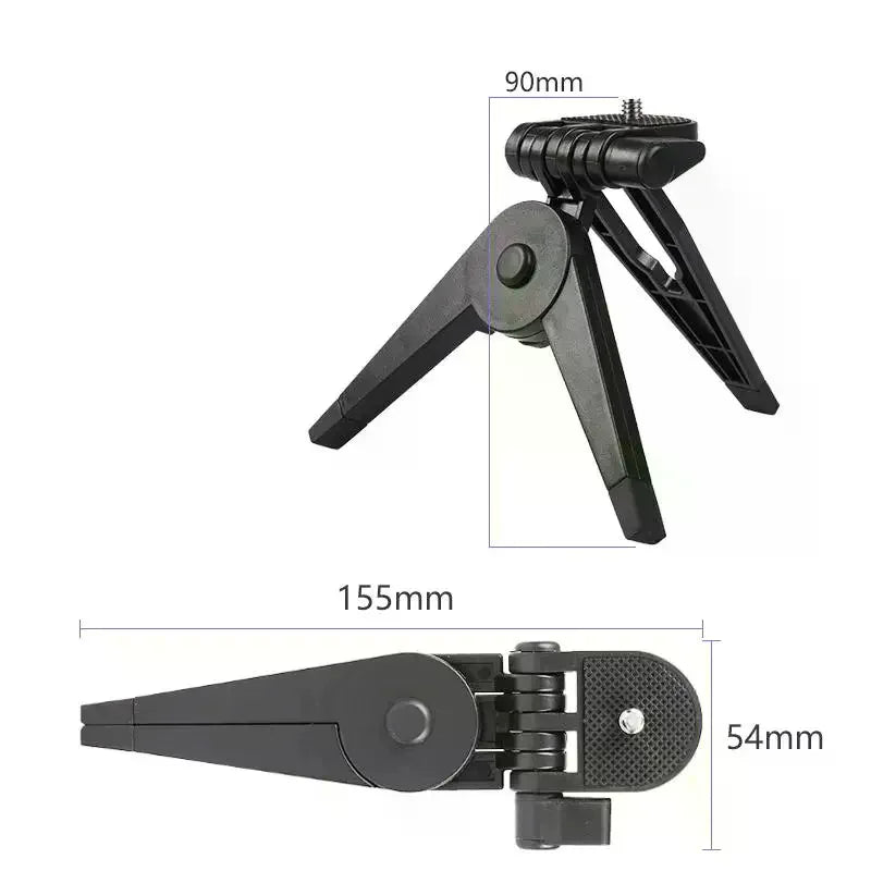 Universal Portable Travel Tripod Mini Folding Stand Camera Camcorders Qme