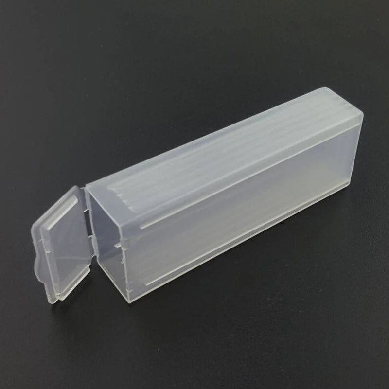 Plastic Microscope Slide Packing Box Portable Laboratory ABS Slides Qme Default Title