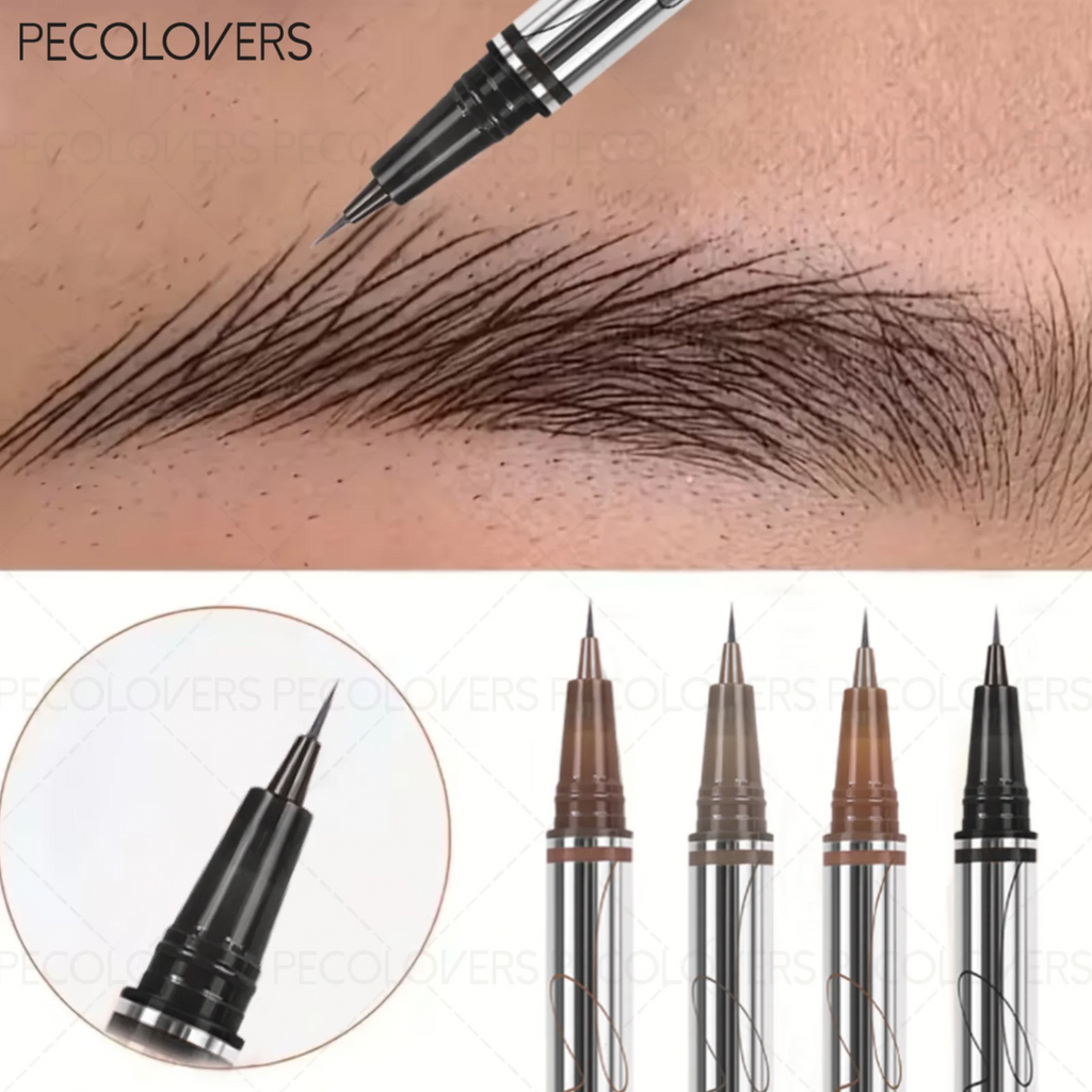 Ultra-fine Soft Pen Tip Eyebrow Black Brown Natural Look Filling Eye Qme
