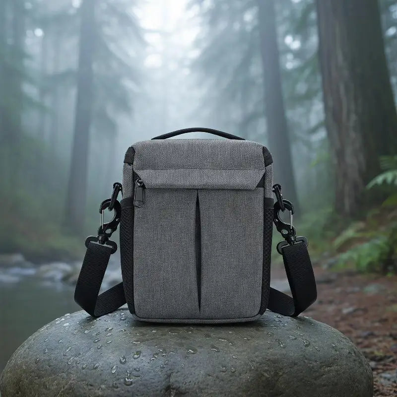 Shockproof Eco-friendly Material Camera Bag Adjustable Crossbody Qme