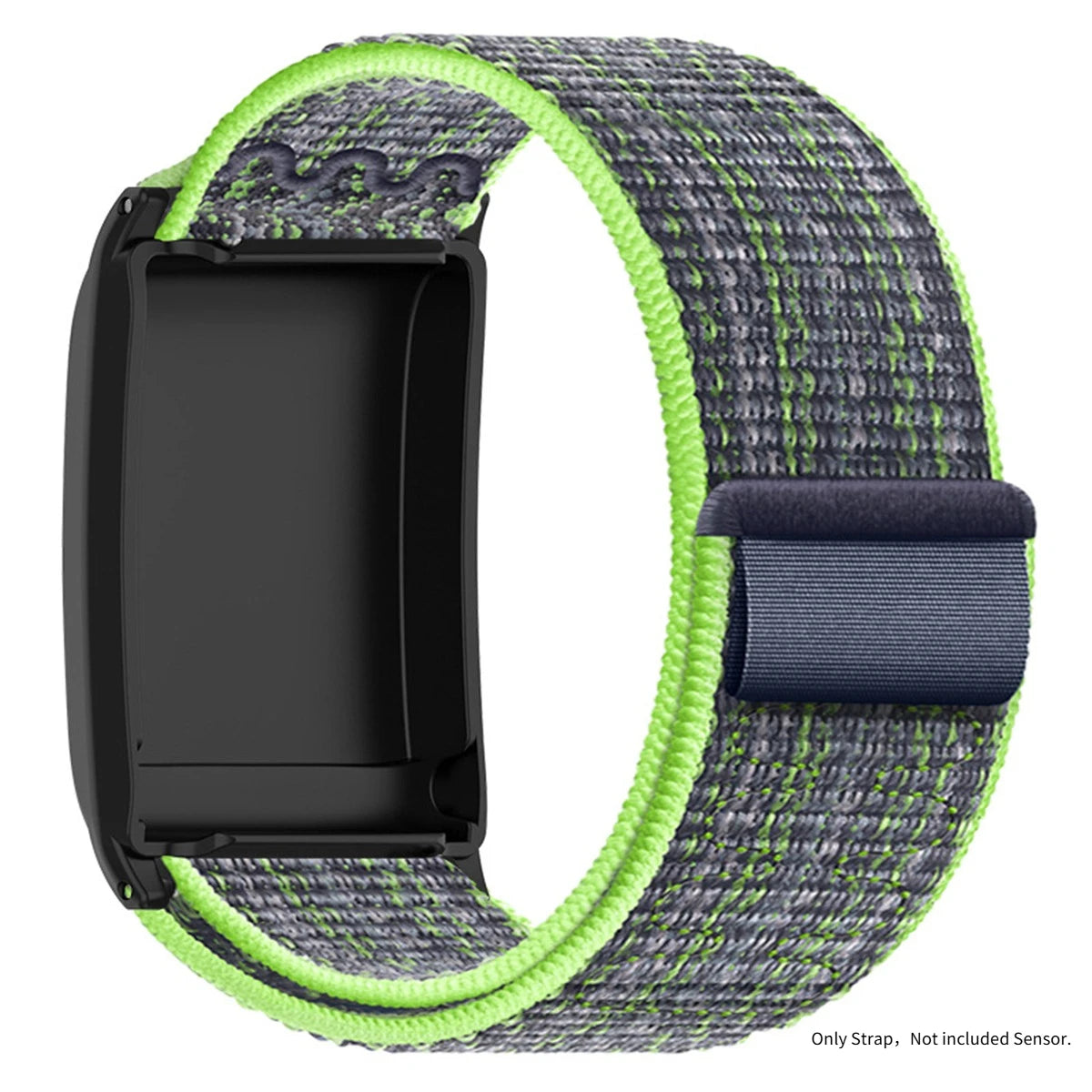 Watchband Compatible with Whoop 4.0 5.0 Elastic Nylon Bracelet Lightweight Adjustable Bracelet for Whoop 5.0 Strap Accessories Qme Green Blue For WHOOP 4.0