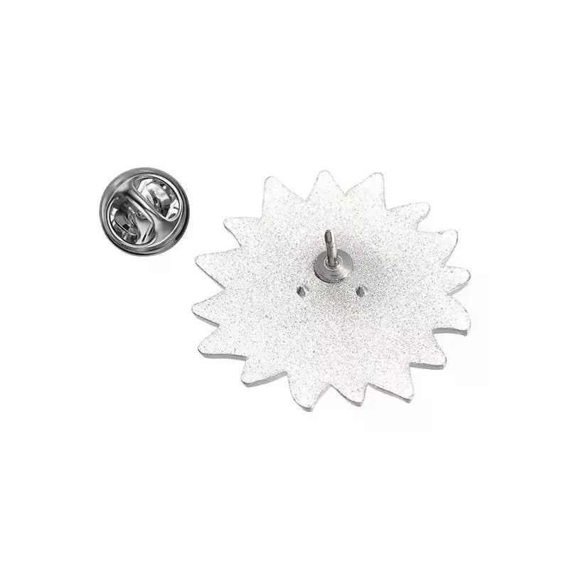 Rainbow Sunflower Enamel Pin Collar Lapel Badge Backpack Clothing Accessories Fashion Jewelry Gift For Party Daily Wear Qme