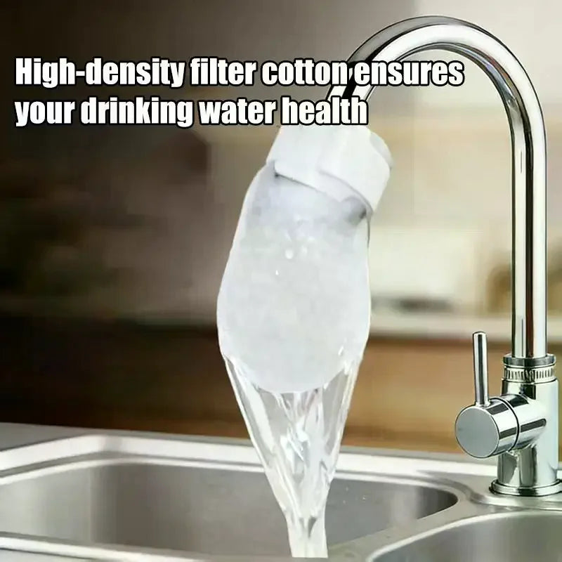 Tap Water Filter Cotton Prevents Splashing & Filters Rust Scale Impurities Universal Kitchen Faucet Replacement Filter Core Qme
