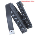 1.5M Sewing Tailor Tape Measure Sewing Soft Ruler Meter Sewing Measuring Tape Qme one size